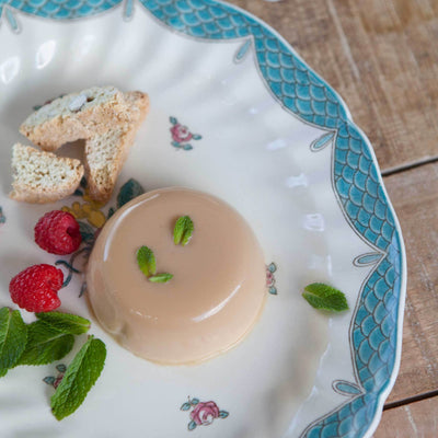 Rooibos red panna cotta