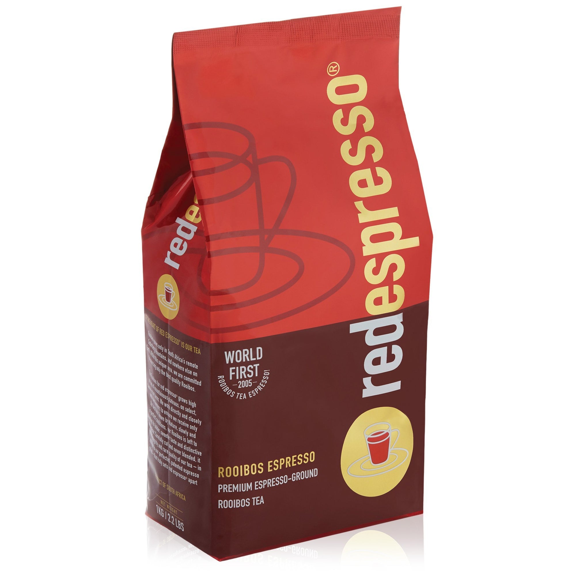 ground rooibos 1kg from red espresso brand