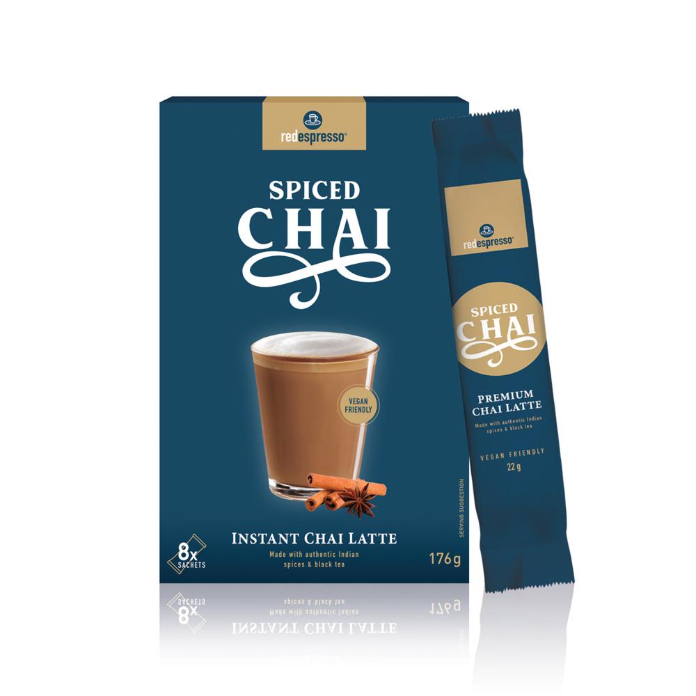 spiced chai latte sachet from red espresso brand