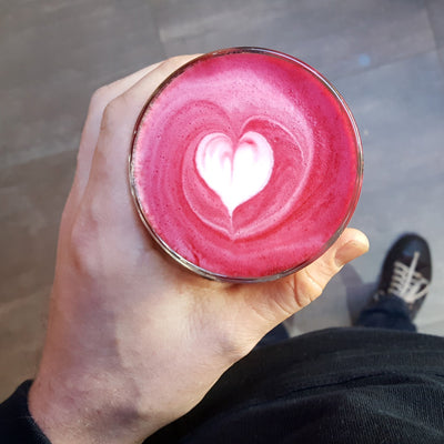 beetroot latte mix