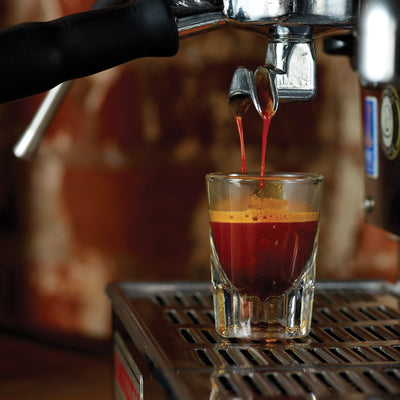 ground rooibos in a cafe