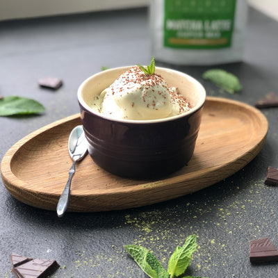 matcha mint ice cream